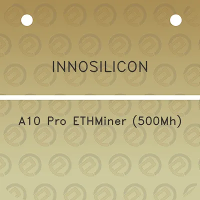 innosilicon-a10-pro-ethminer-500mh