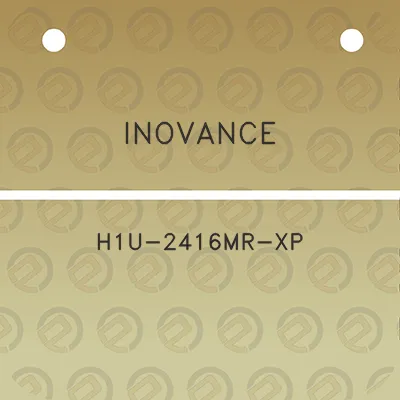 inovance-h1u-2416mr-xp