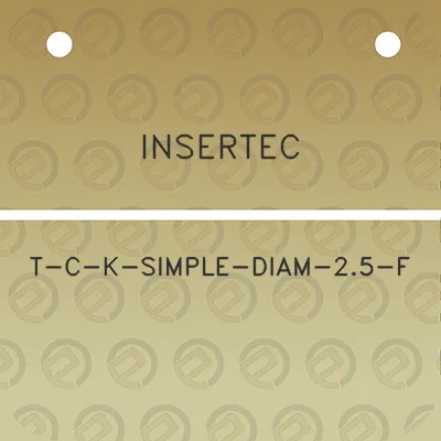 insertec-t-c-k-simple-diam-25-f