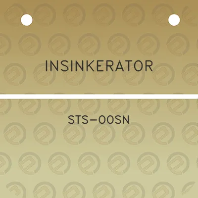 insinkerator-sts-oosn