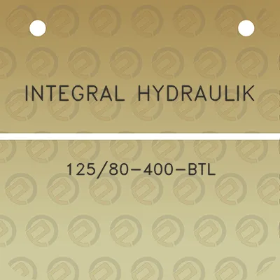 integral-hydraulik-12580-400-btl