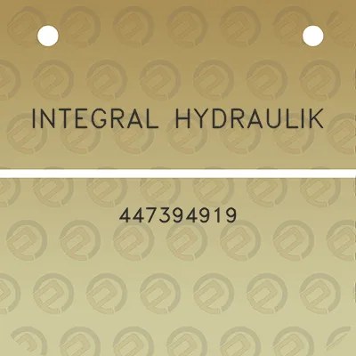 integral-hydraulik-447394919