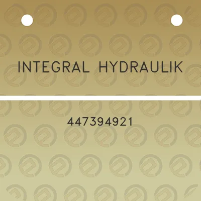 integral-hydraulik-447394921