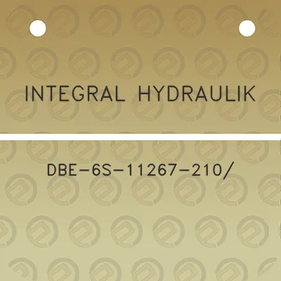 integral-hydraulik-dbe-6s-11267-210