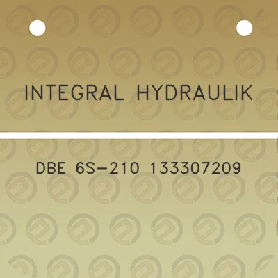 integral-hydraulik-dbe-6s-210-133307209