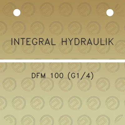 integral-hydraulik-dfm-100-g14