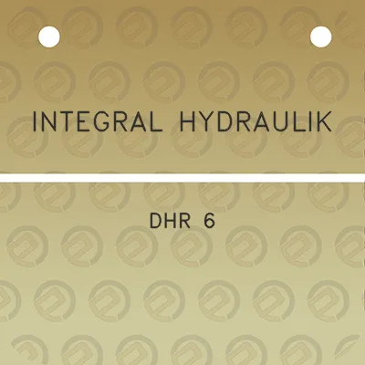 integral-hydraulik-dhr-6