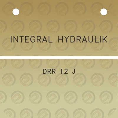 integral-hydraulik-drr-12-j