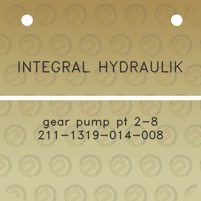 integral-hydraulik-gear-pump-pt-2-8-211-1319-014-008