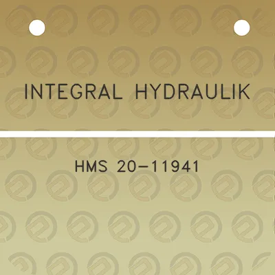 integral-hydraulik-hms-20-11941