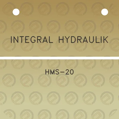 integral-hydraulik-hms-20