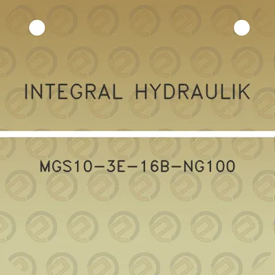 integral-hydraulik-mgs10-3e-16b-ng100