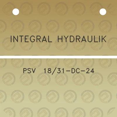 integral-hydraulik-psv-1831-dc-24