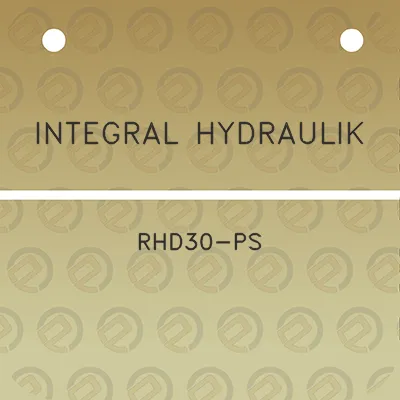 integral-hydraulik-rhd30-ps