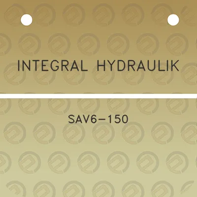 integral-hydraulik-sav6-150