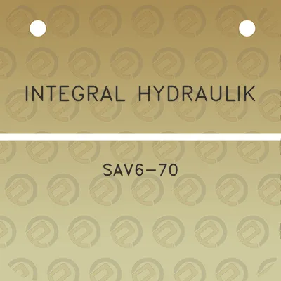 integral-hydraulik-sav6-70