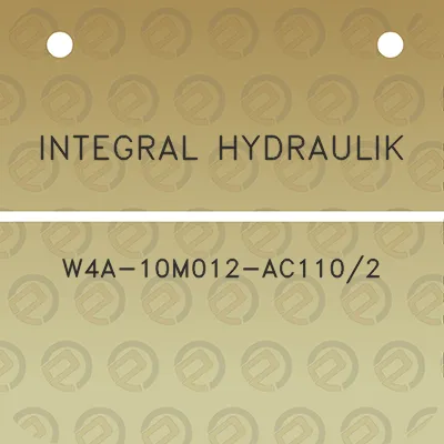 integral-hydraulik-w4a-10m012-ac1102