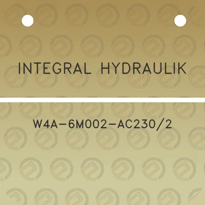 integral-hydraulik-w4a-6m002-ac2302