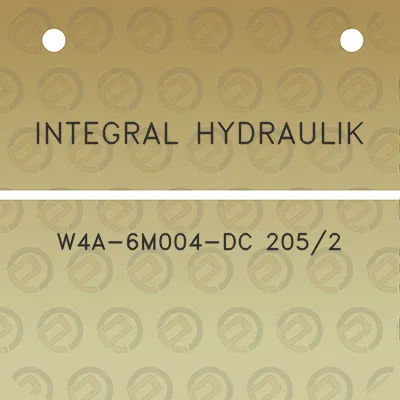 integral-hydraulik-w4a-6m004-dc-205-2