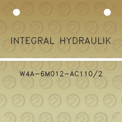 integral-hydraulik-w4a-6m012-ac1102