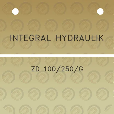 integral-hydraulik-zd-100250g