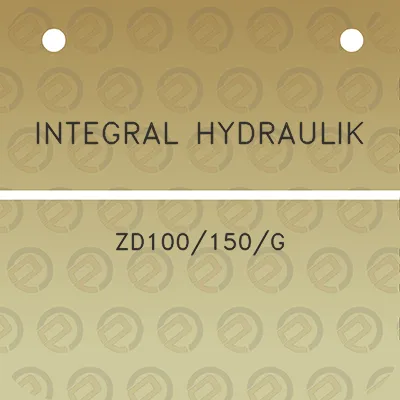 integral-hydraulik-zd100150g