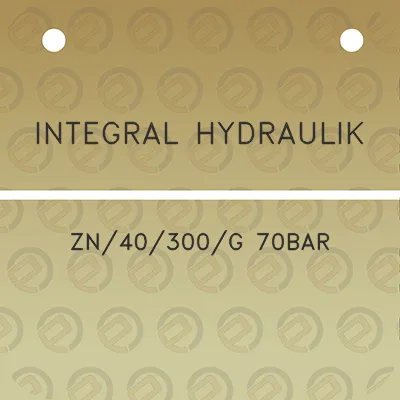 integral-hydraulik-zn40300g-70bar