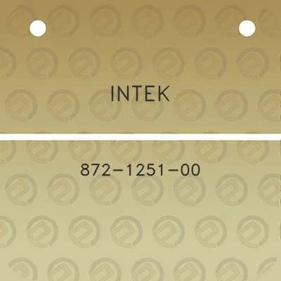 intek-872-1251-00