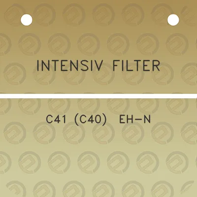 intensiv-filter-c41-c40-eh-n