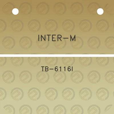 inter-m-tb-6116i