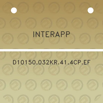 interapp-d10150032kr414cpef