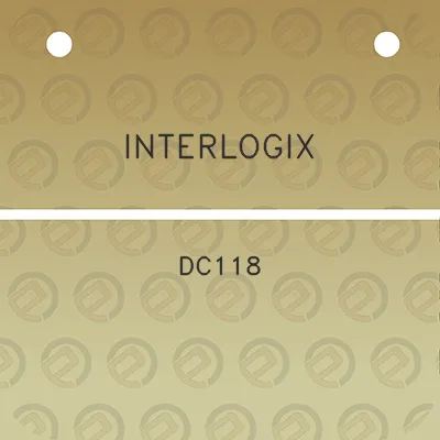 interlogix-dc118