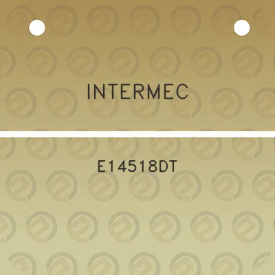 intermec-e14518dt