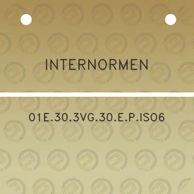 internormen-01e303vg30episo6