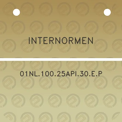 internormen-01nl10025api30ep