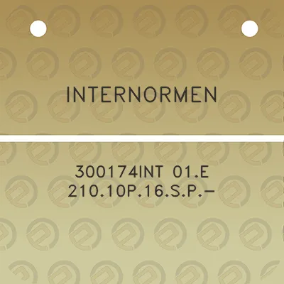 internormen-300174int-01e-21010p16sp