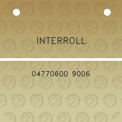 interroll-04770600-9006