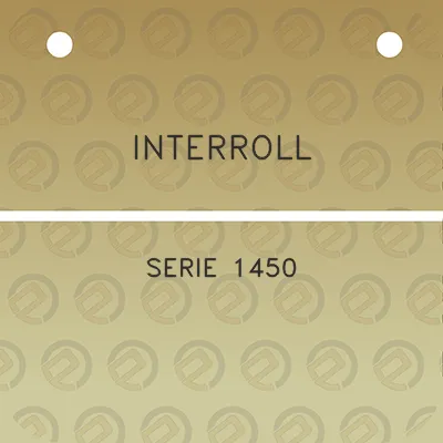 interroll-serie-1450