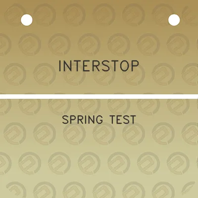 interstop-spring-test