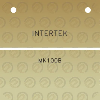 intertek-mk100b