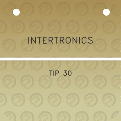 intertronics-tip-30