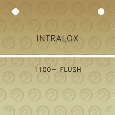 intralox-1100-flush