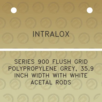 intralox-series-900-flush-grid-polypropylene-grey-359-inch-width-with-white-acetal-rods