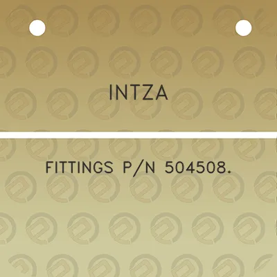 intza-fittings-pn-504508