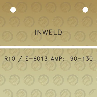 inweld-r10-e-6013-amp-90-130