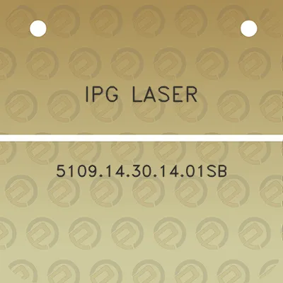 ipg-laser-510914301401sb