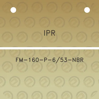 ipr-fm-160-p-653-nbr