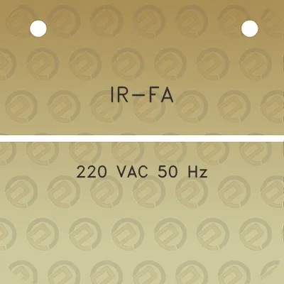 ir-fa-220-vac-50-hz