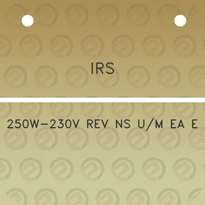 irs-250w-230v-rev-ns-um-ea-e