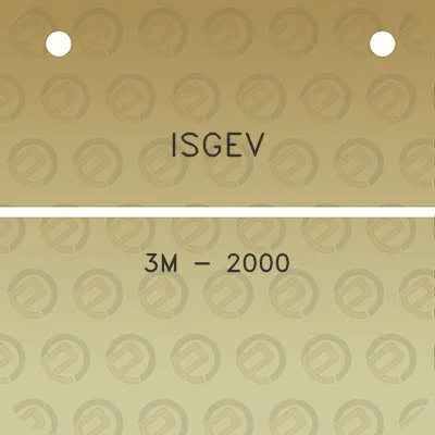 isgev-3m-2000